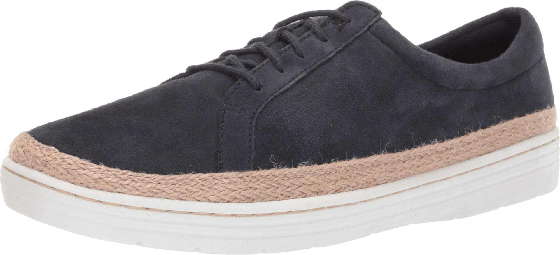 Amazon.co.jp: Clarks レディース Marie Mist, ネイビーヌバック