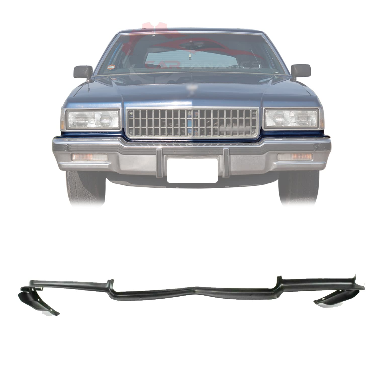CARFANATICS Front Bumper Filler Center Retainer for 1986-1990 Chevrolet Caprice Base / Classic OE Replacement 12390727