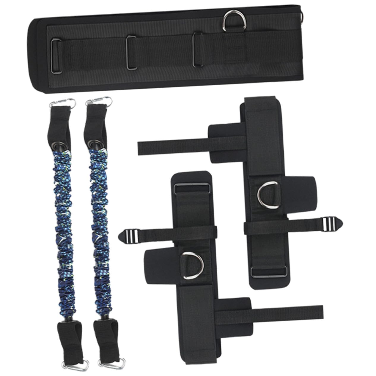 Toddmomy Banda de Resistencia para Tobillos Kit de Bandas Resistentes para Fitness Herramienta para Entrenar la Fuerza Piernas Casa de Salto Reutilizables para Ejercicios Interiores