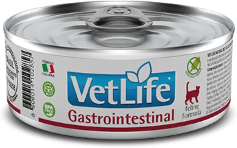 Vet Life Gastrointestinal para Gatos Adultos de Todas as Raças 85g