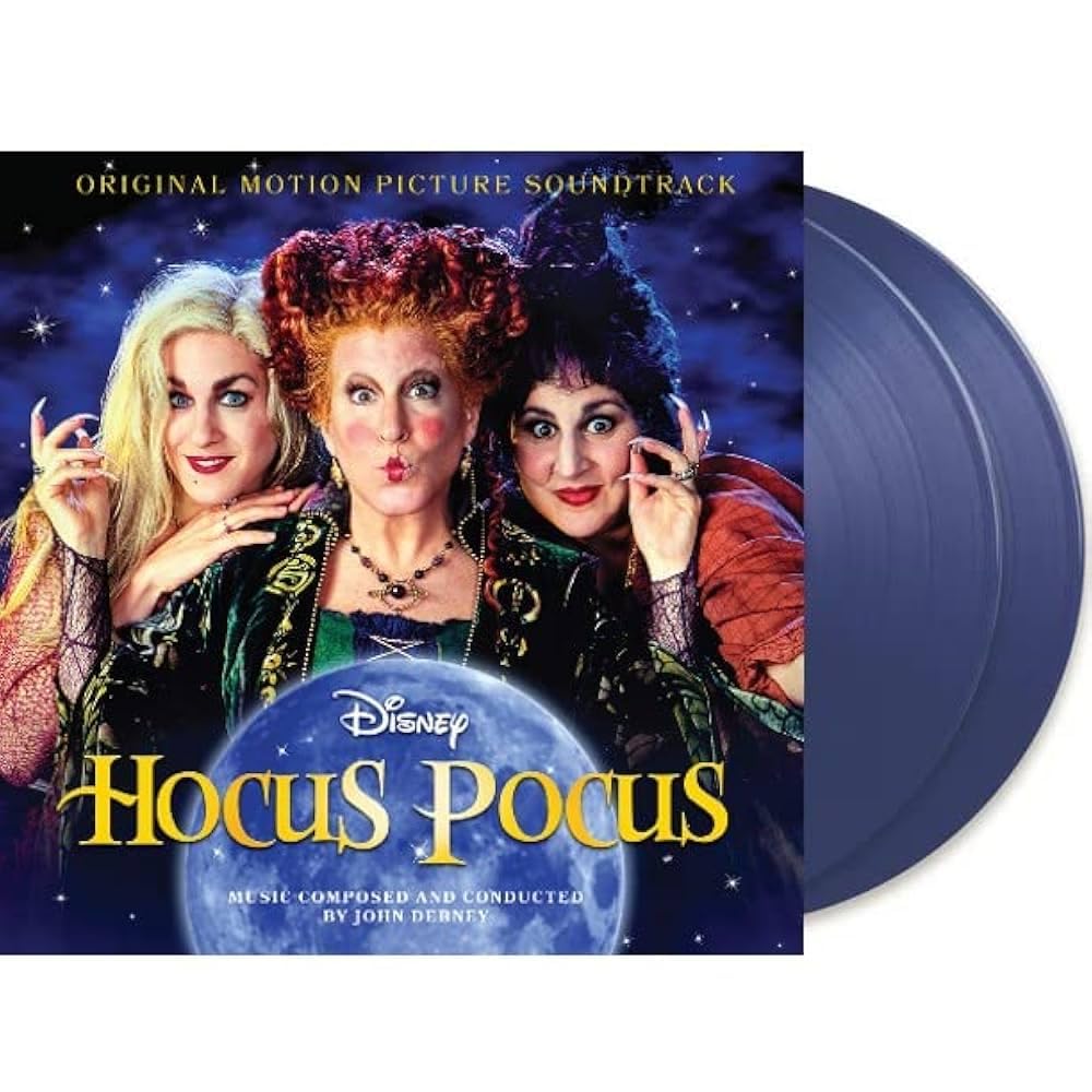 John Debney – Hocus Pocus Soundtrack Blue & White Swirl