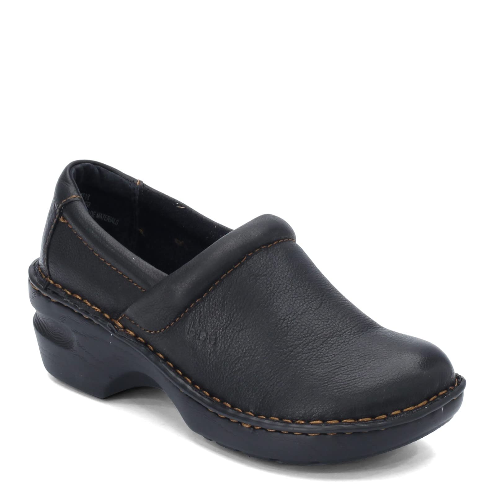 Women Peggy Tooled Leather Clogs