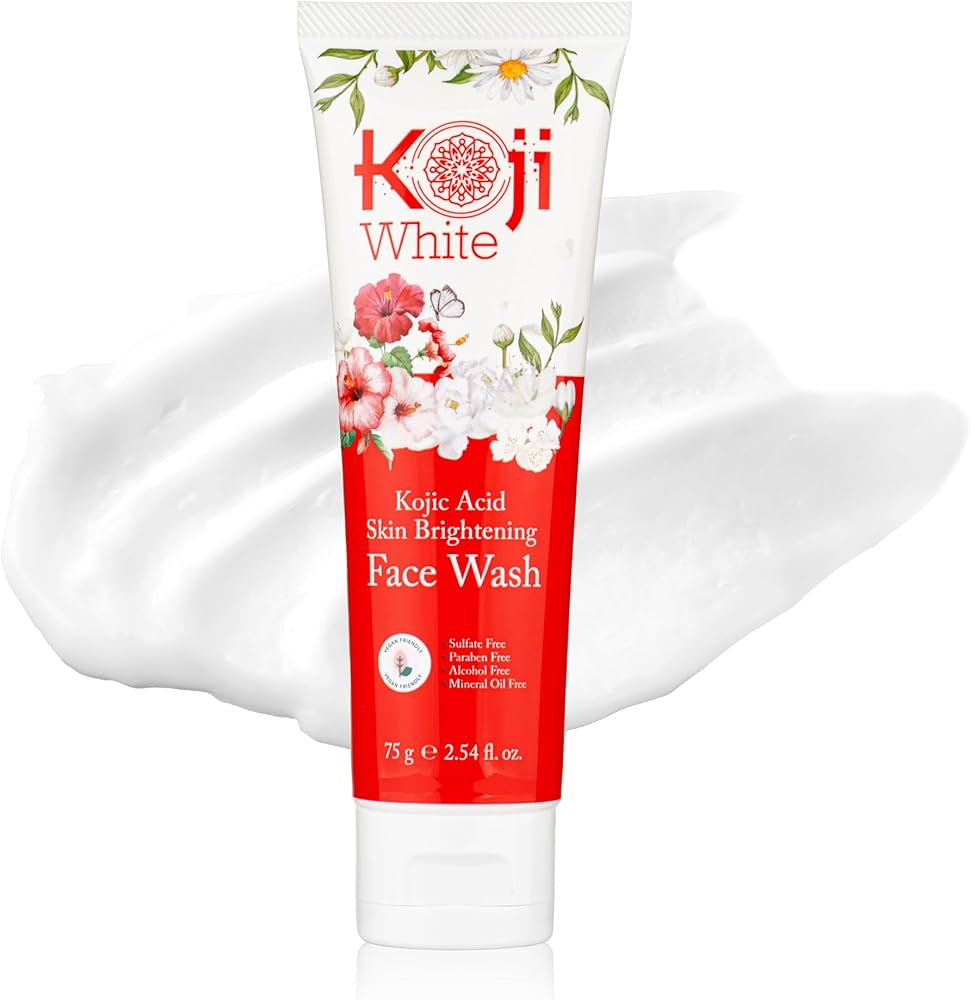 Amazon.com: Koji White Kojic Acid Skin Brightening Face Wash for