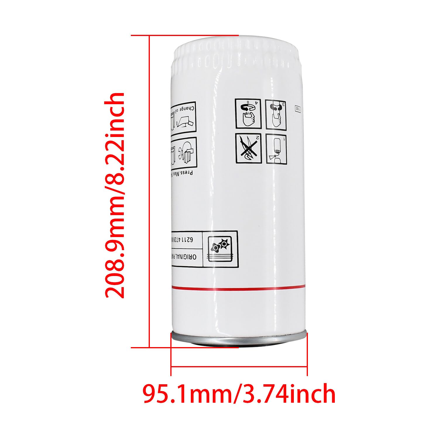 Amazon.com: Jiayicity 6211472800 6211441250 6211-4728-00 Oil 