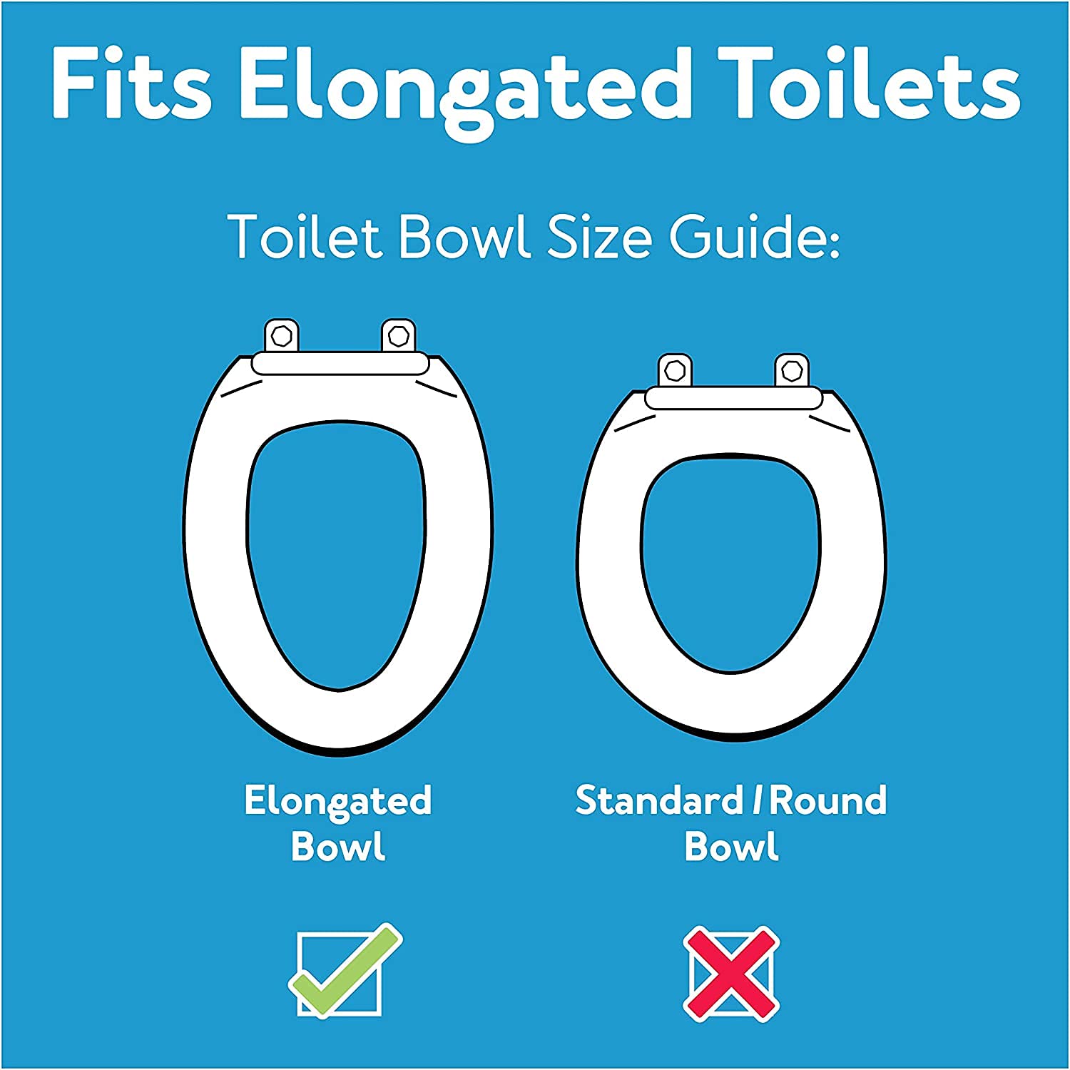 Buy Carex Toilet Seat Riser, Elongated Raised Toilet Seat Adds 3.5