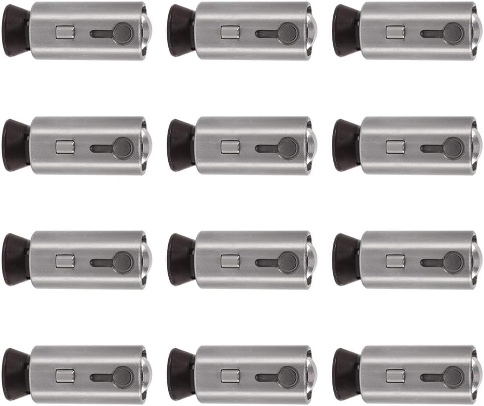 12Pcs Engine Hydraulic Lifter for 1990-1997 For Ford For Aerostar 4.0L,1991-2000 For Ford For Explorer 4.0L,1991-2000 For Ford For Ranger 4.0L, JB-2244, LF1813, LIF422