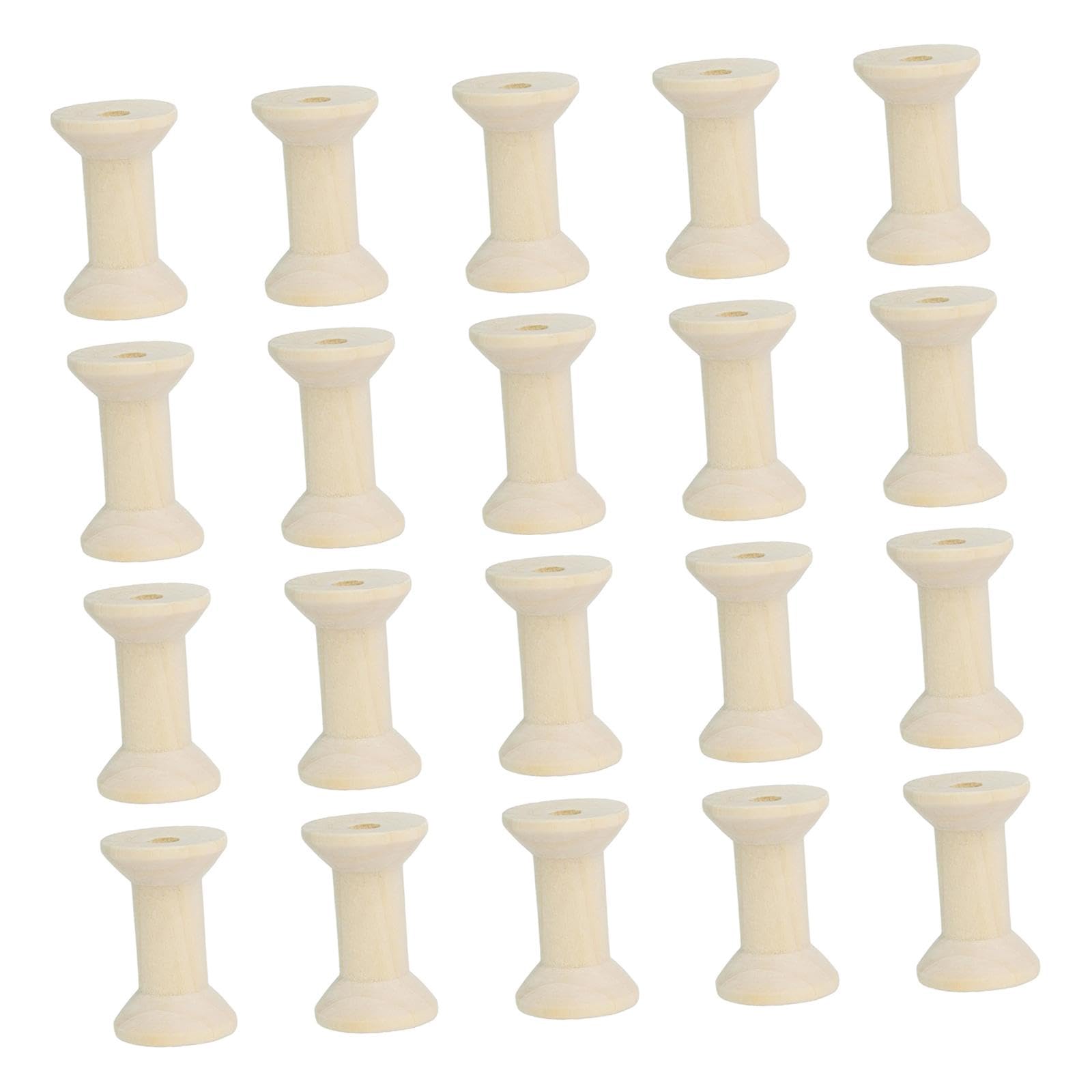 CALANDIS 20Pcs Wood Spools for Crafts for Cord Arts DIY Wood Projects Sewing Machines Wood Color 4cm | Other Sewing | Sewing | Crafts | CALANDIS 20Pcs Wood Spools for Crafts for Cord Arts DIY Wood Projects Sewing Machines Wood Color 4cm-image-26