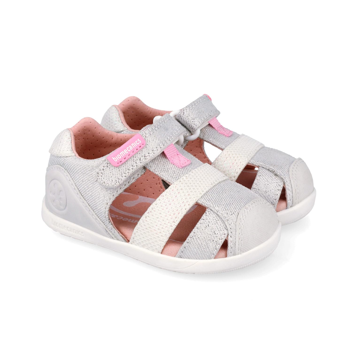 Biomecanics Sandalias de Lona Rosas Infantil