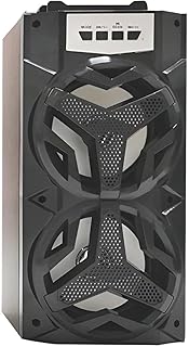 مكبر صوت لاسلكي محمول، نظام صوت بلوتوث عالي الحساسية بقدرة 4 وات لصوت جهوري فائق ومكالمات واضحة للغاية