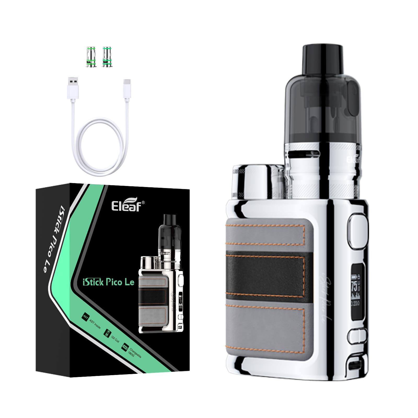 Eleaf Istick Pico Le Kit E-Zigarette 75 W 5 ml einstellbare 