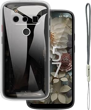 For Unihertz Jelly Max Case, Clear, YILLIONS, Fingerprint Prevention, TPU Material, Yellowing Prevention, Shockproof, Lightweight, Thin, Protective Cover, Smartphone Case, Scratch Prevention, Unihertz Jelly Max Cover Clear