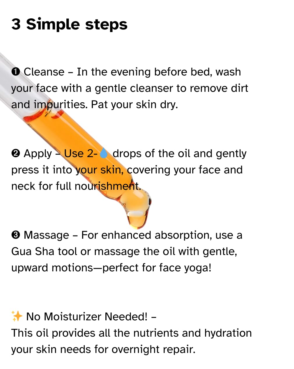 Intense Night Repair Face Elixir Hydrating Face Oil for Women | Anti-Aging Solution with Jojoba Oil, Rose Oil & Vitamin E | Cruelty Free & Plant-Based Facial Oil | Handcrafted in USA 1.69 fl oz