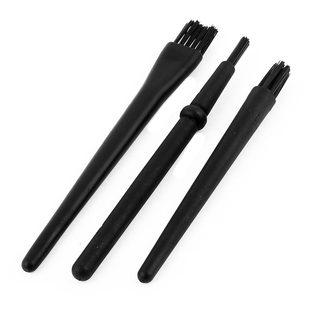 Aexit 3 Pcs Tool Sets 1/7/11 Bunches 20mm Fur Straight Handle PCB Circuit Board Anti ESD Tool Sets Static Brush