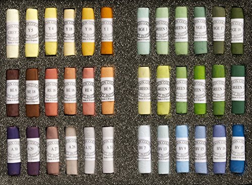Unison Soft Pastels: Set of 36 Landscape by Unison...
