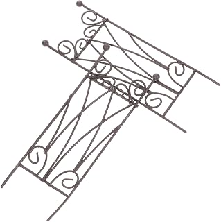 2 Pack Mini Potted Plant Support Trellis Iron Decorative