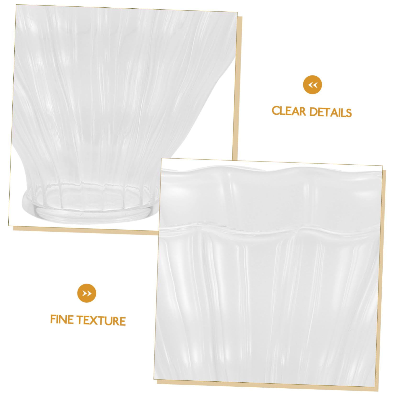 Artibetter 10piezas Filtros De Café De Vidrio Embudo Para Café Dripper Para Preparar Casa y Oficina