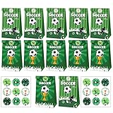 ⚽【Weit verbreitet】Die fußball süßigkeiten taschen kann für verschiedene Anlässe verwendet werden, wie Fußball-Mottopartys, Geburtstagsfeiern oder andere Themenpartys, ist die beste Wahl für Urlaub Verpackungen.