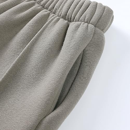 Image of MYGBCPJS Youth 2PCS Jogger Outfits Set Fleece Hooded + Sweatpants Boys Girls Athletic Sweatsuits Pullover Clothes