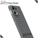 Pikkme Back Cover for Oppo K13 Turbo 5G Camera Protection 3D Hexa Cube Design Silicone Protective Bumper Case (Grey) gallery image