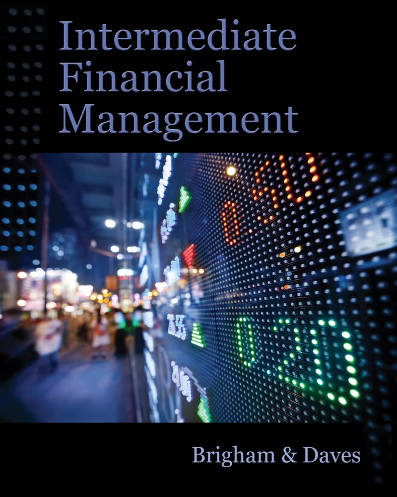 Amazon | Intermediate Financial Management | Brigham, Eugene F