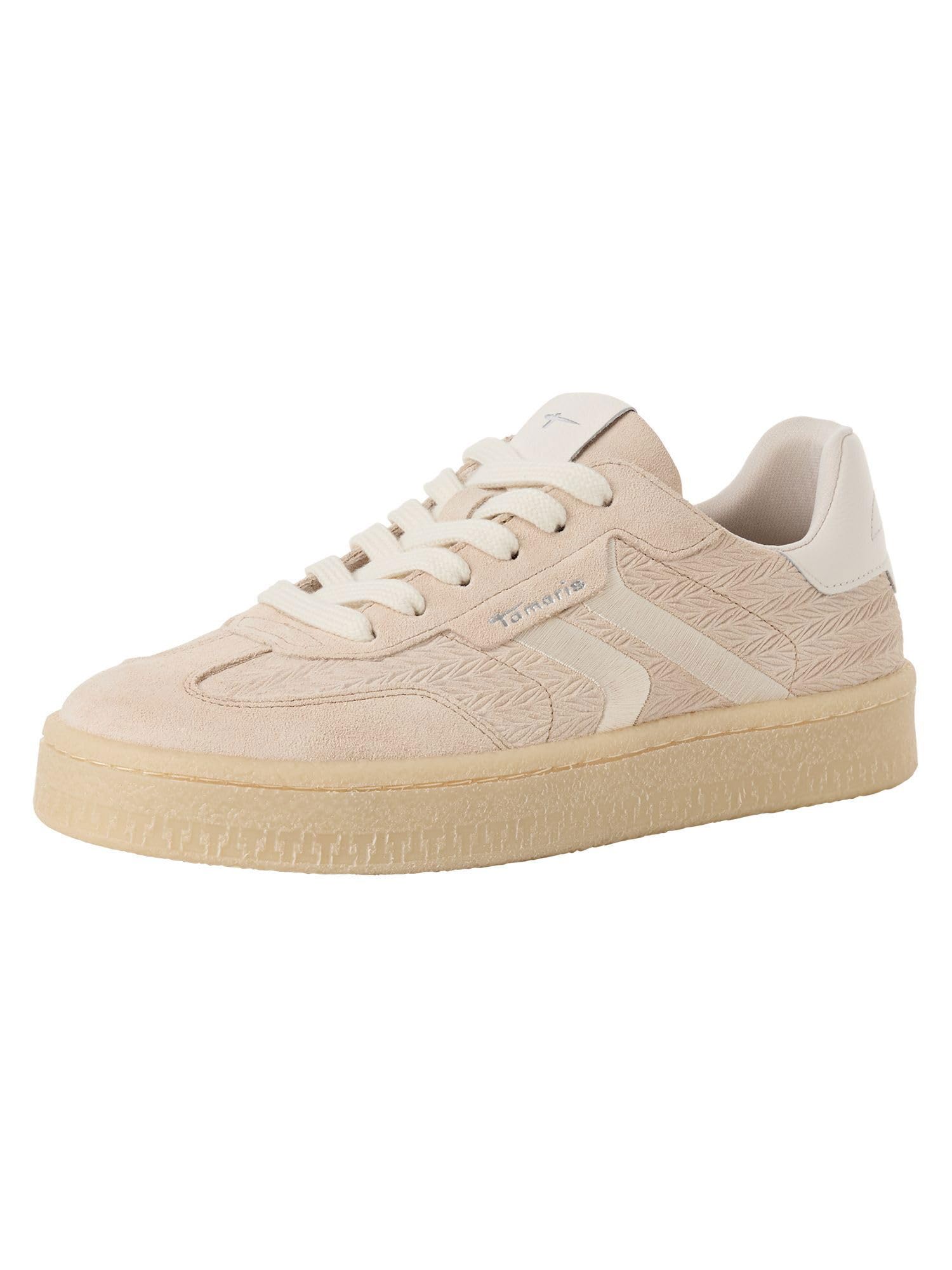 Tamaris Women Sneaker Low Leather brown 8 UK
