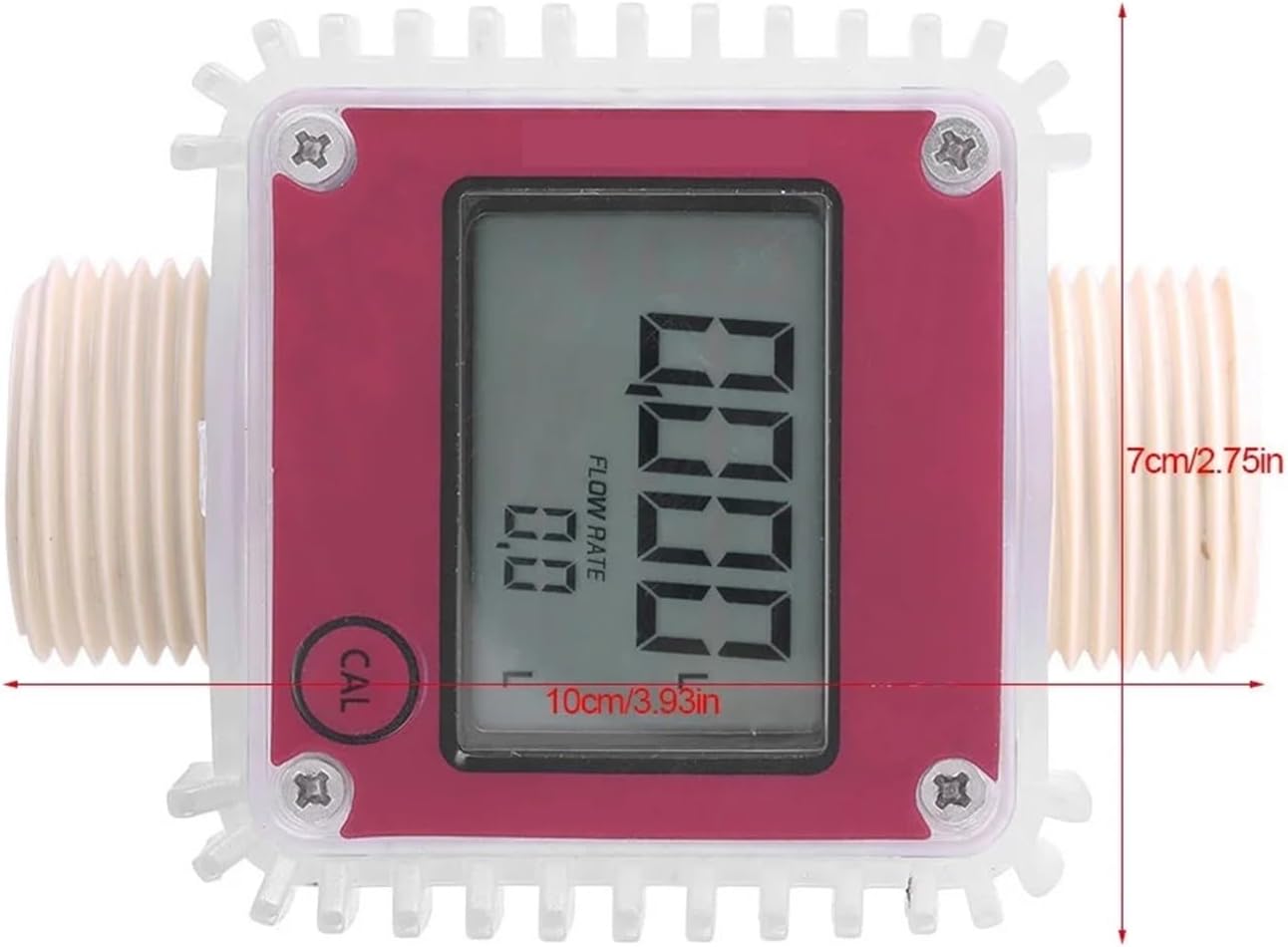 Flow Meter Liquid Measuring Tools Digital Flowmeter K24