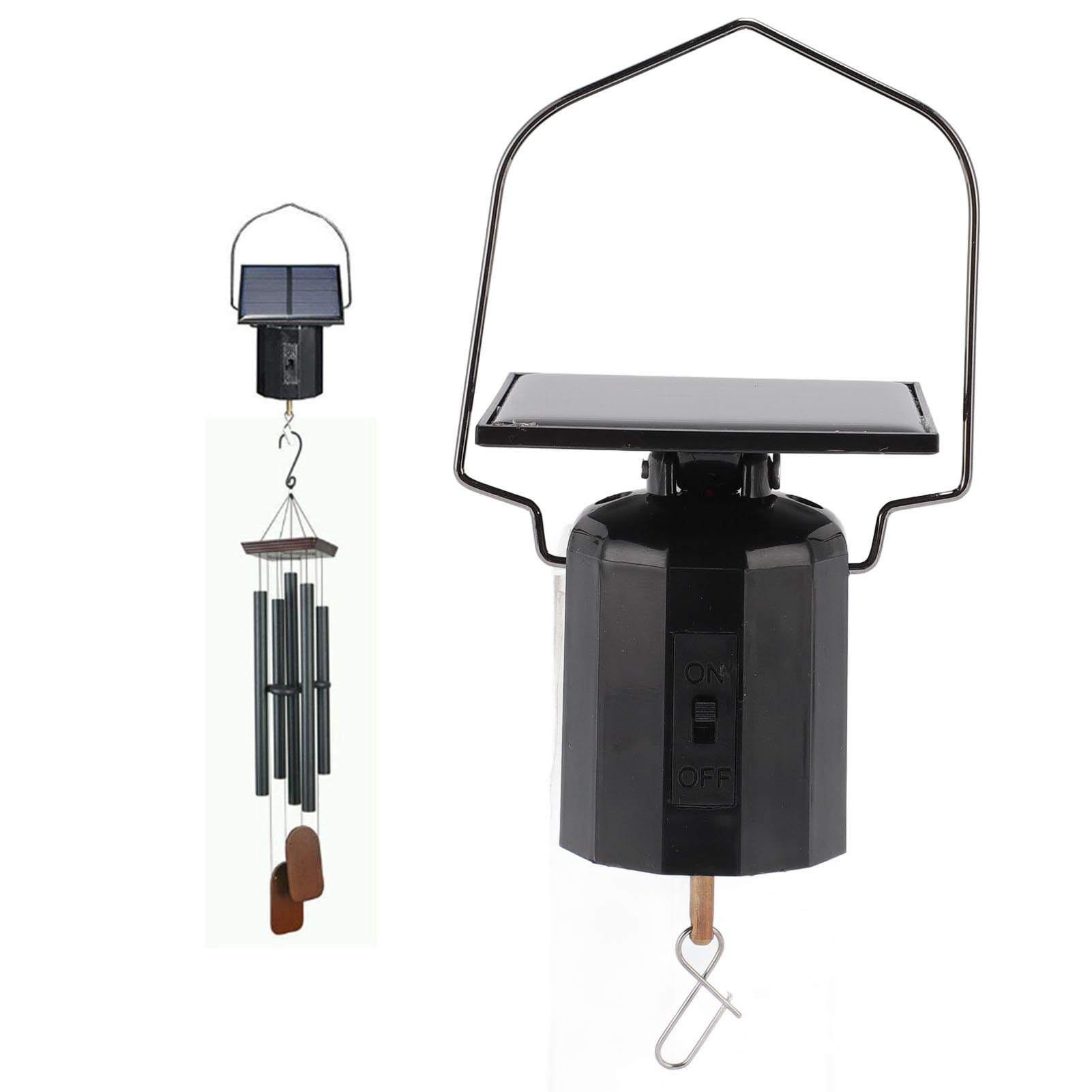 Motor Giratorio Solar, Pequeño Motor de Molinete Solar Impermeable IP2 para Carillones de Viento