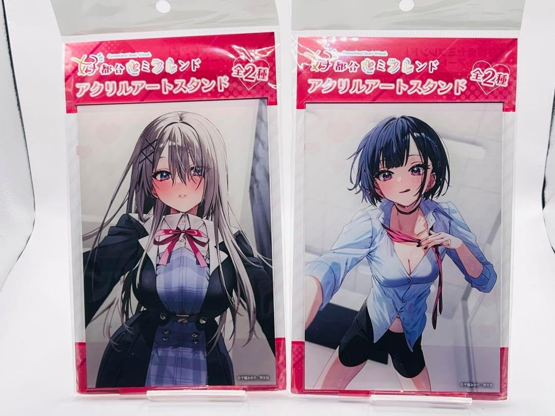 好都合セミフレンド 久留真珠海&amp;浜薔薇輝子 アクリルスタンド2種 千種みのり