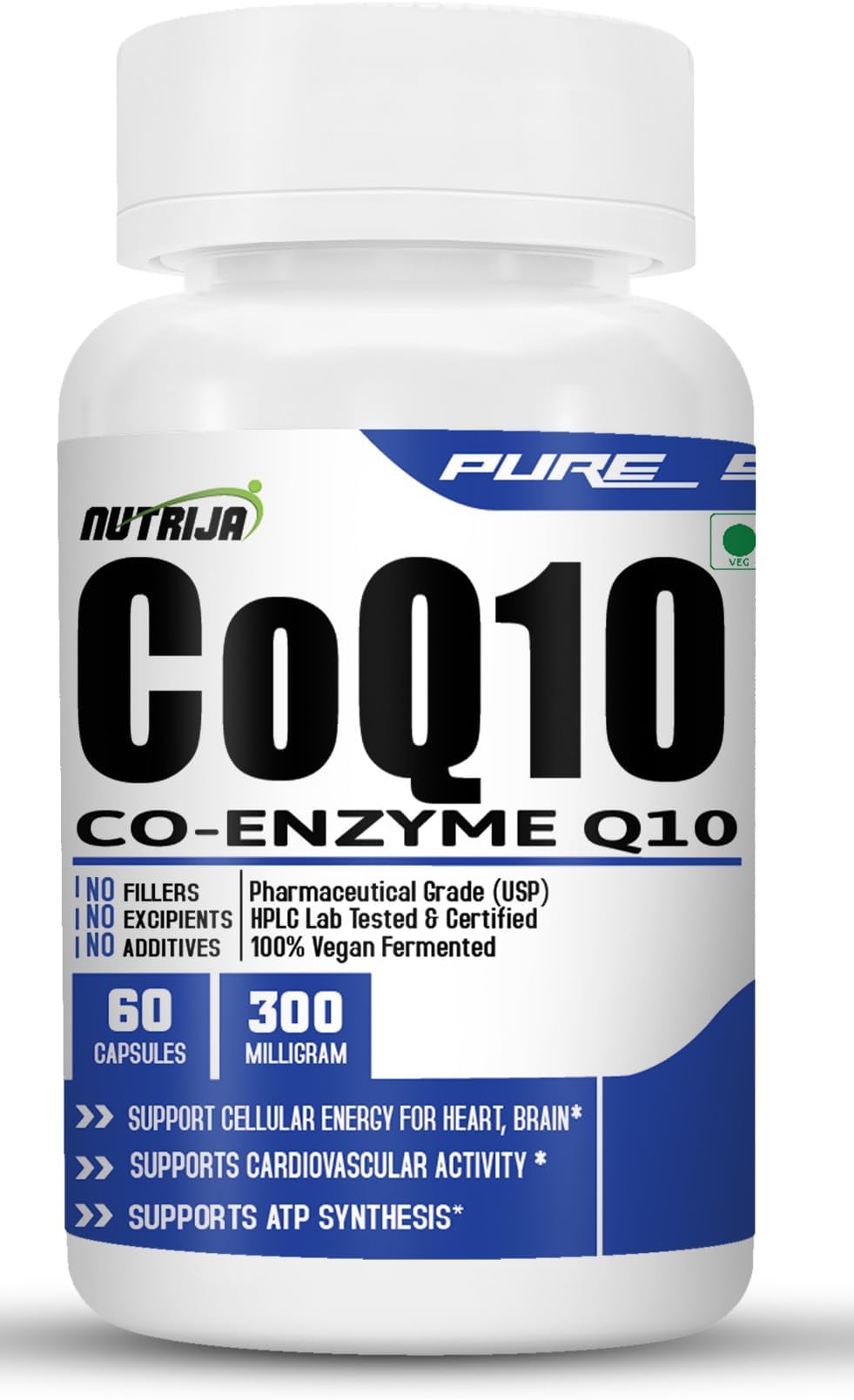 CoEnzyme Q10 (CoQ10) - 300Mg 60-Capsules