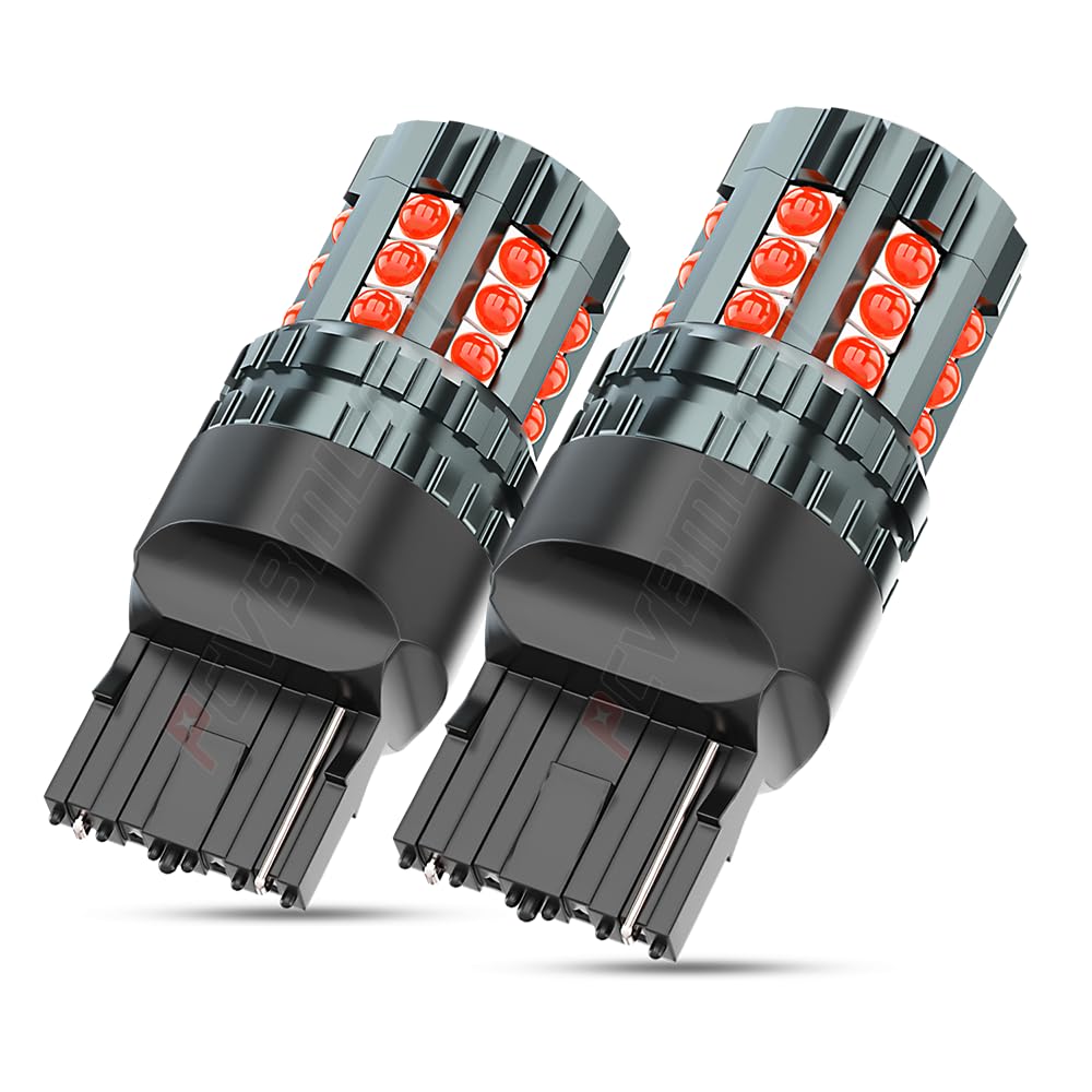 PCVBMLAUT Compatible with Honda Accord 2008 2009 2010 2011 2012 2013 2014 2015 2016 2017 Led Brake Tail Light Bulbs, Red Light Led Halogen Replacement Bulb, 2 Bulbs