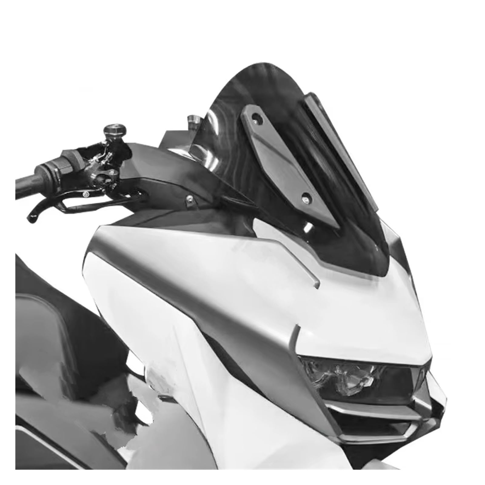 Cupolino Moto Per BMW Per C400GT C 400GT 400 GT Accessori Per Moto Parabrezza Deflettori D'aria Visiera Schermo Parabrezza Per Motocicletta(Nero)