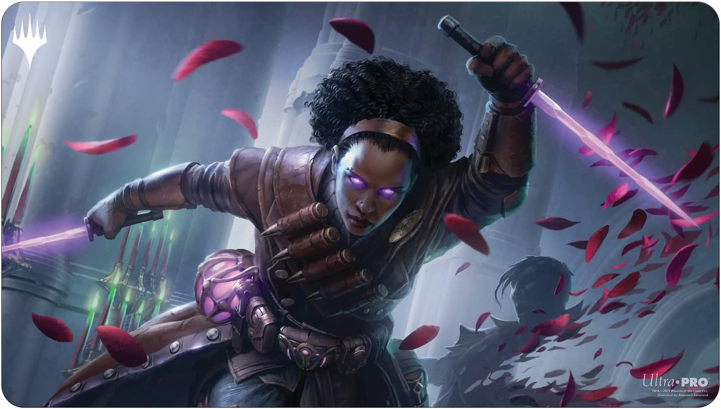 Magic: The Gathering - Innistrad Crimson Vow Playmat B Featuring Kaya, Geist Hunter - Great for Card Games and Battles Against Friends and Enemies, Perfect for at Home Use As a Mousepad for PC