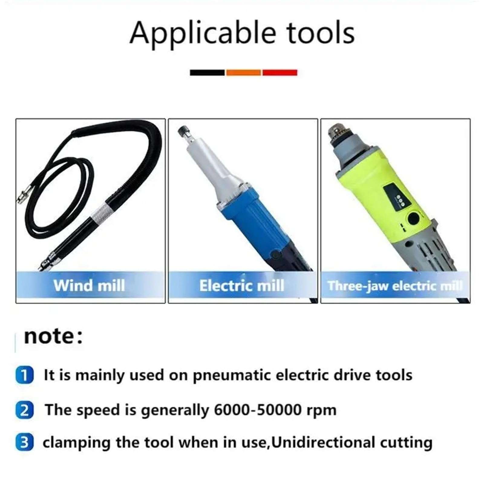 1pc 6mm A/AX Type Cylinder Head Tungsten Carbide Alloy Rotary File Drill Milling Carving Bit Point Burr Die Grinder Abrasive Tools(A1425M06)