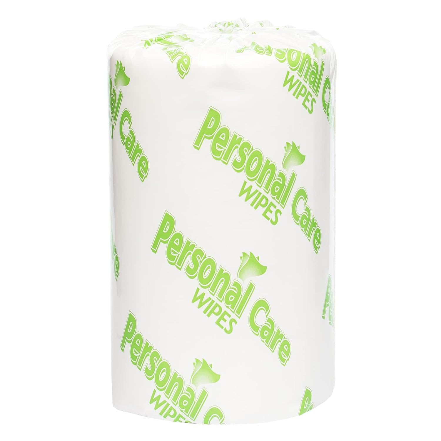 Touch Point Personal Care Skin Wipes, 192 Wipes Roll Refill, 8”x7”, Disposable, Fragrance-Free, Moisturizing Formula with Aloe and Vitamin E - Ideal for Hands, Faces, and Bottoms - Premium Quality