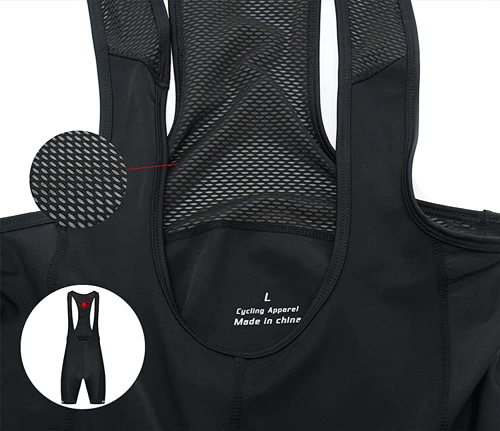 HOMTOL Abbigliamento Ciclismo Set Manica Corta Tuta Ciclismo Uomo Completo Ciclismo Estivo Per Bici Da MTB Con Pantaloncini Imbottiti in Gel Traspirante e Ad Asciugatura Rapida