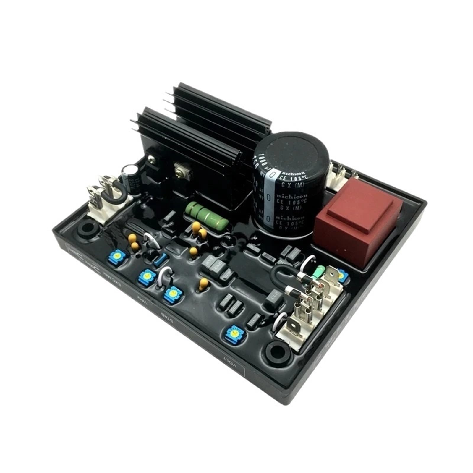 CSKWLLNBC 1pcs R438 AVR Automatic Voltage Regulator Alternator Stabilizer for Diesel Generator
