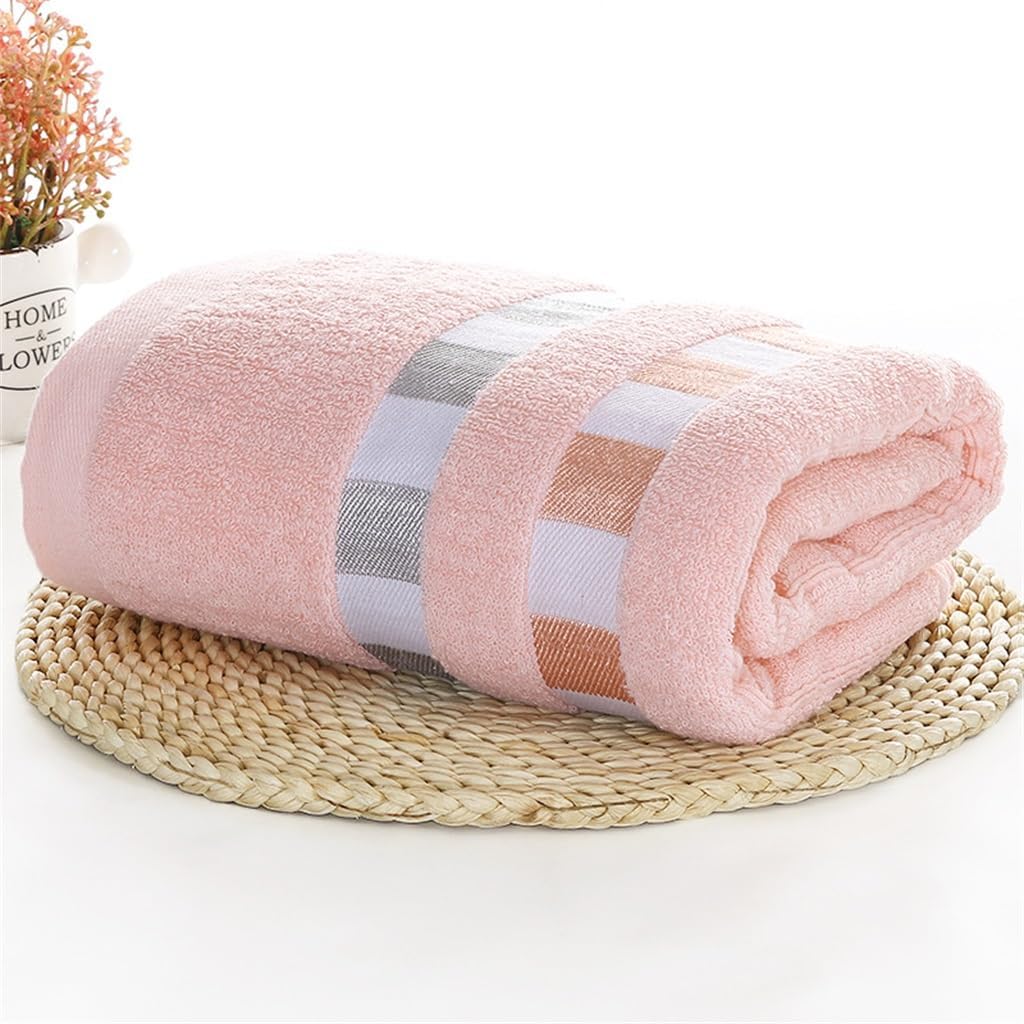 Towel Plain Household Couple Adult Bath Towel Thickened Soft Absorbent Cotton Towel