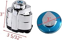 Vista 2 de Juego de cerradura de dirección con tapa de combustible de encendido con 2 llaves compatible con Honda Shadow VLX VT