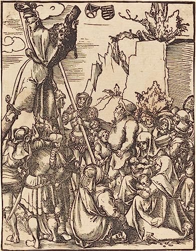 Impresión en lienzo premium de San Andrés por Lucas Cranach el Viejo, 60x90cm