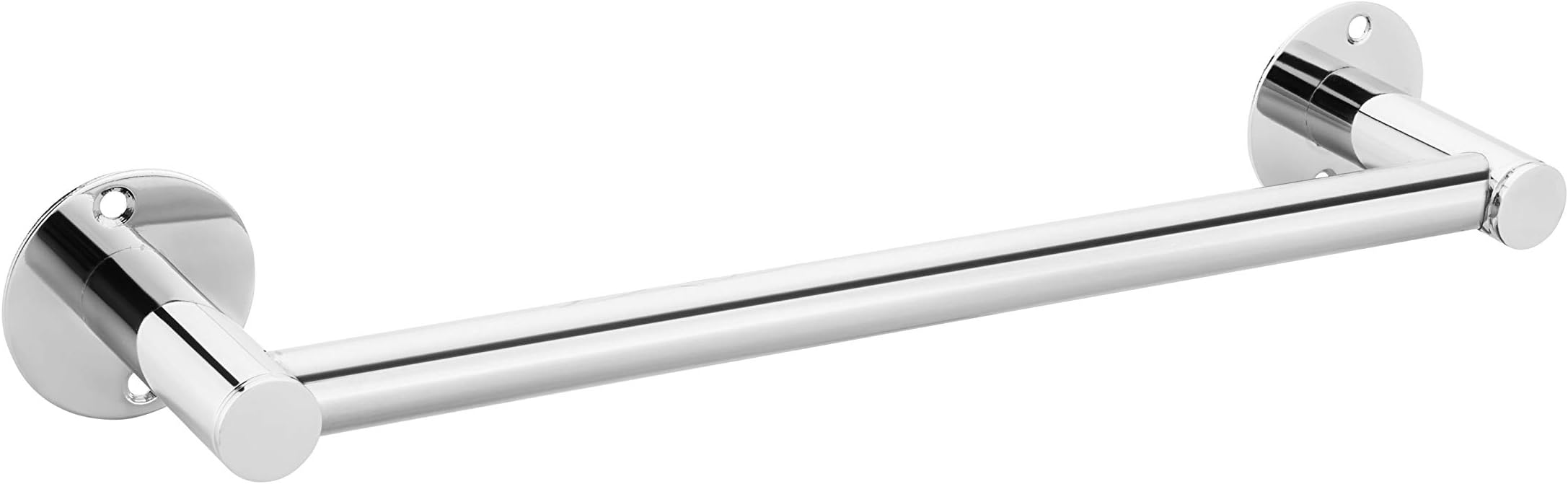 Stainless Steel Wall Mounted Towel Bar | Towel Rod | Towel Holder | Hand Towel Rail for Bathroom | Bathroom Accessories (12 Inch) (Pack of 1)