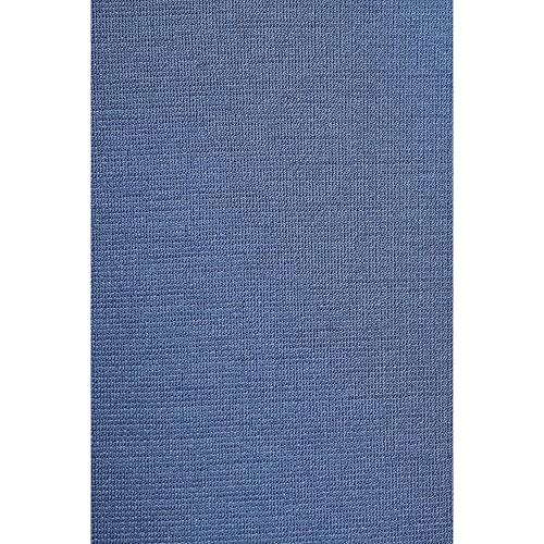 Image of Blackberrys Men's Blue Slim Fit Solid Regular Trousers