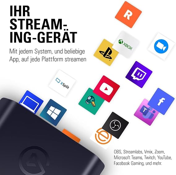 Elgato HD60 X Capture Card für PS5 Xbox Series X/S