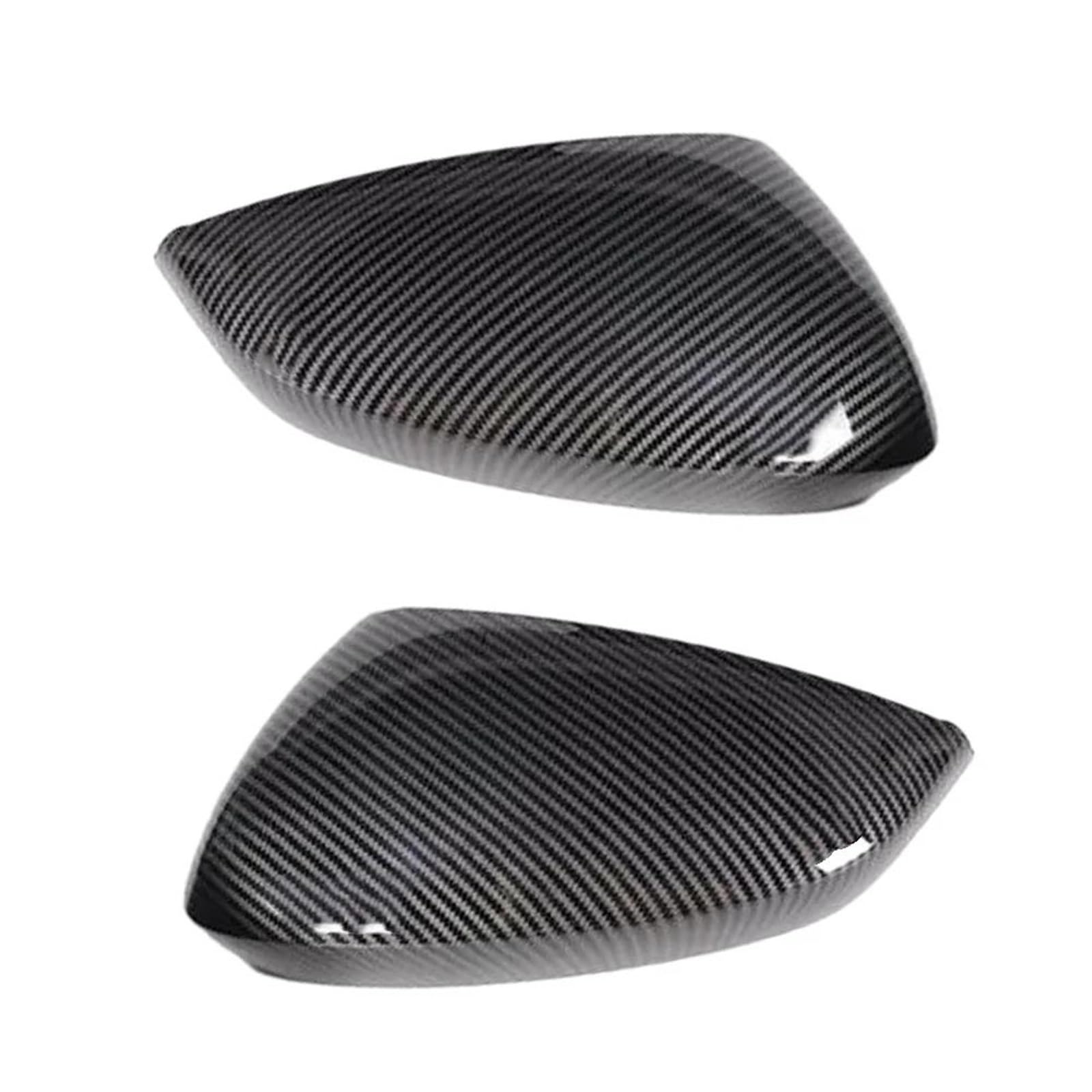 for A3 S3 RS3 8Y 2021-2024 Car Sticker Rearview Side Mirror Cover Cap Car Wing Mirror Covers(Carbon Look)
