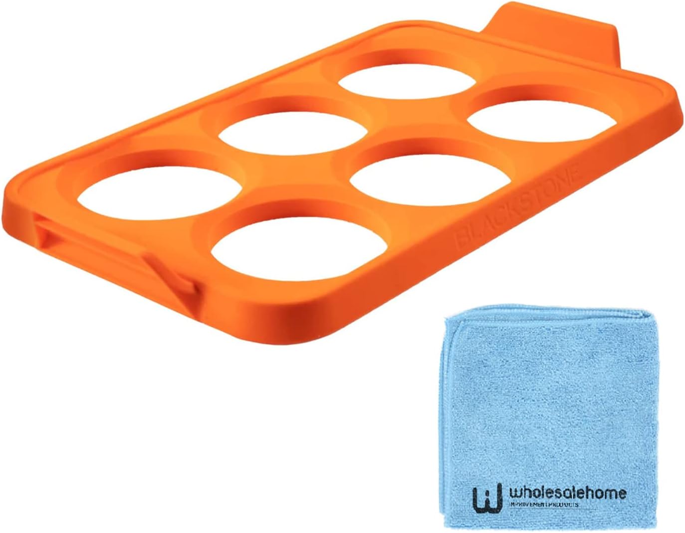 Griddle Egg Rings for Frying, 6 Section Blackstone Egg