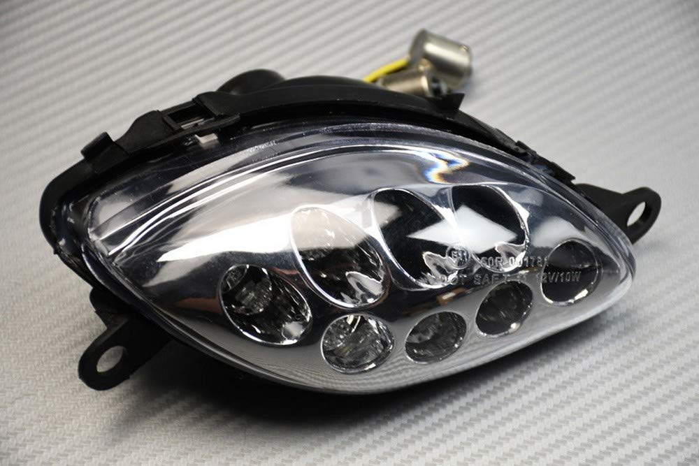 Coppia Frecce Anteriori LED Compatibili Con Suzuki Hayabusa 1300 GSX-R WVA1 1999-2007, Luce Chiara