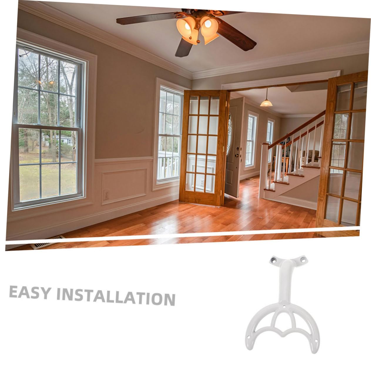 Alipis 2pcs Ceiling Fan Blade Arms Replacement for Various Models High Strength Easy Installation for Ceiling Fan Repair and Maintenance