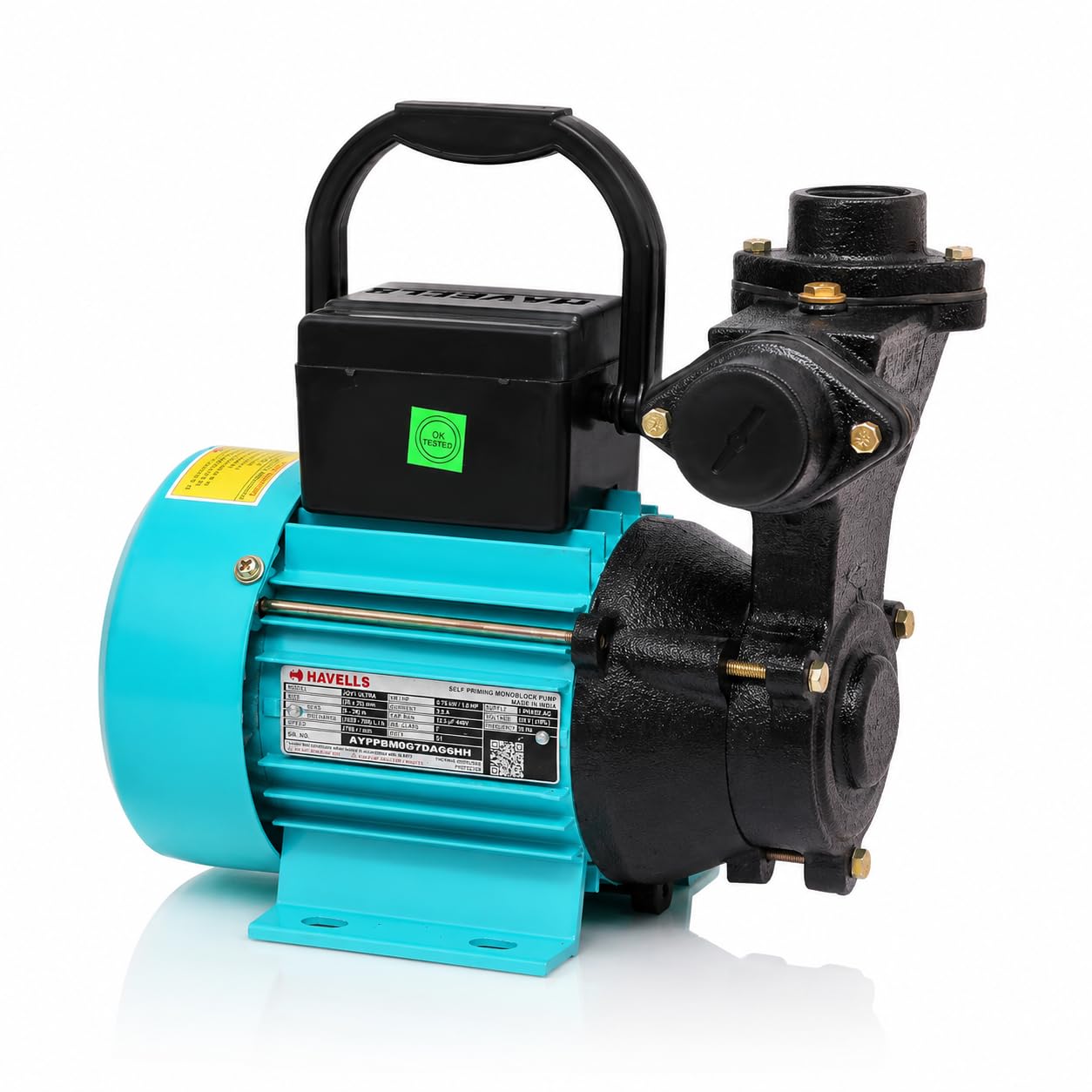 Havells Self Priming Monoblock Pump 1 HP (Multicolour)