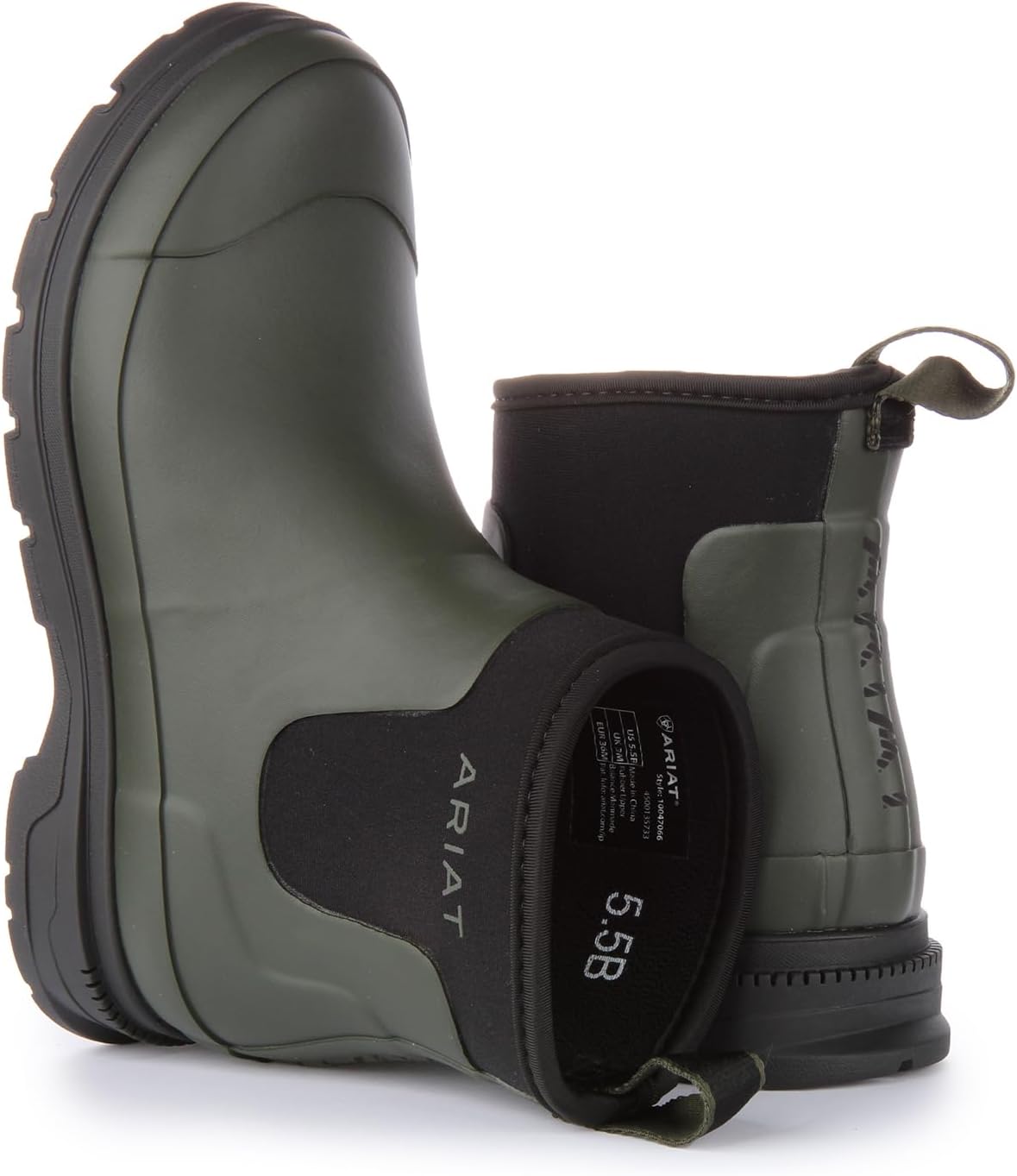 ARIAT womens Kelmarsh Shortie Rubber Boot - Image 4