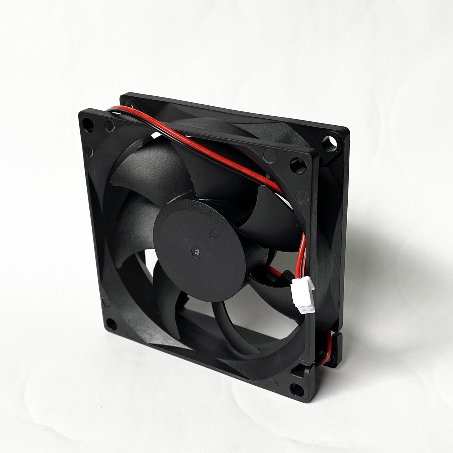 D80SH-12 Voltage DC12V 0.18A 8CM 8025 Cooling Fan for YAOGBAO D80SH-12(M-GP1) 2Wires Power Supply Chassis Cooling Fan