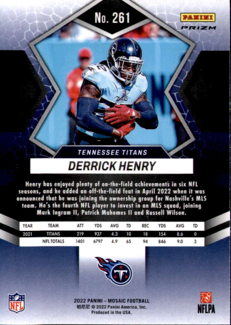 Amazon.com: 2022 Panini Mosaic Camo Pink Mosaic #261 DERRICK HENRY 